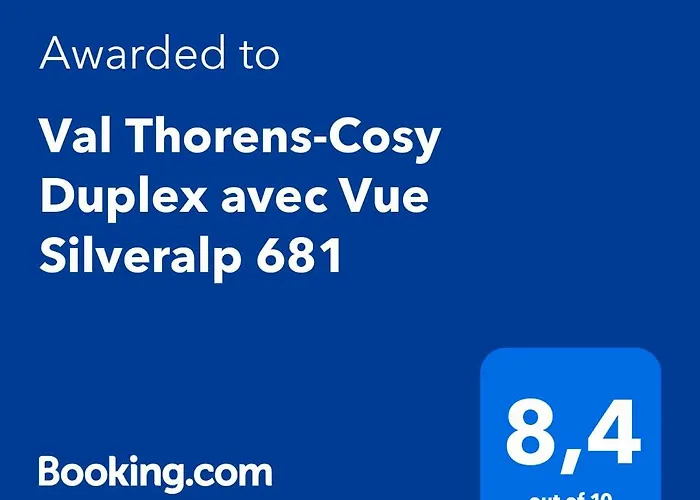 Val Thorens-cosy Duplex Avec Vue Silveralp 681 * Val Thorens